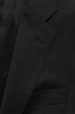 Slim Fit Microstructure Suit
