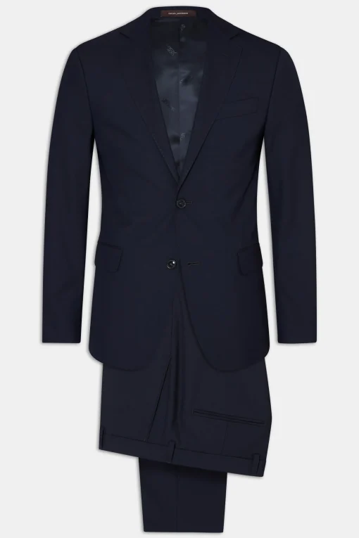 Slim Fit Microstructure Suit