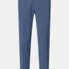 Slim Fit Microstructure Trousers