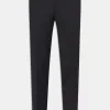 Slim Fit Microstructure Trousers