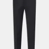 Slim Fit Microstructure Trousers