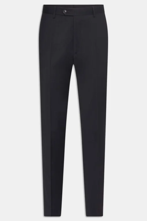 Slim Fit Microstructure Trousers