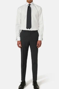 Slim Fit Microstructure Trousers