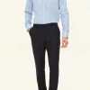 Slim Fit Microstructure Trousers