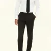 Slim Fit Microstructure Trousers
