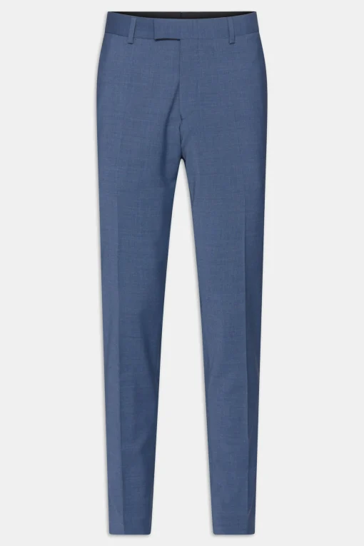 Slim Fit Microstructure Trousers