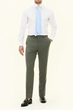 Slim Fit Microstructure Trousers