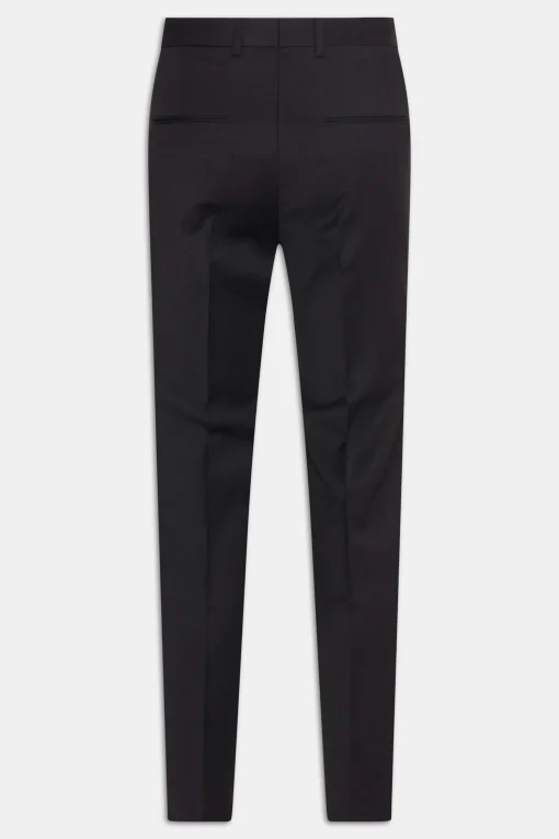 Slim Fit Microstructure Trousers