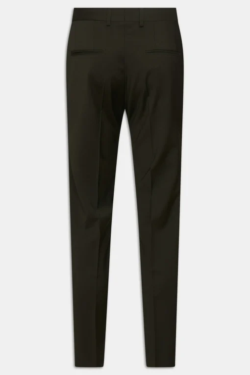 Slim Fit Microstructure Trousers