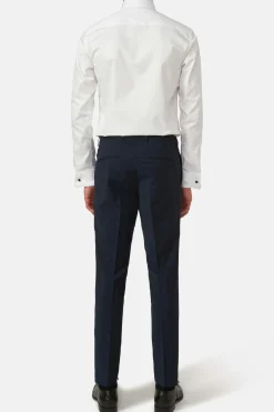 Slim Fit Microstructure Trousers