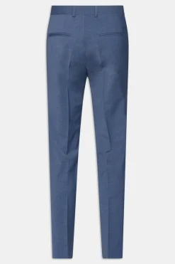 Slim Fit Microstructure Trousers