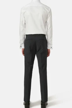 Slim Fit Microstructure Trousers