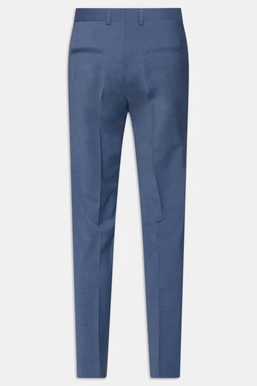 Slim Fit Microstructure Trousers