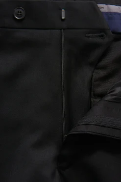 Slim Fit Microstructure Trousers