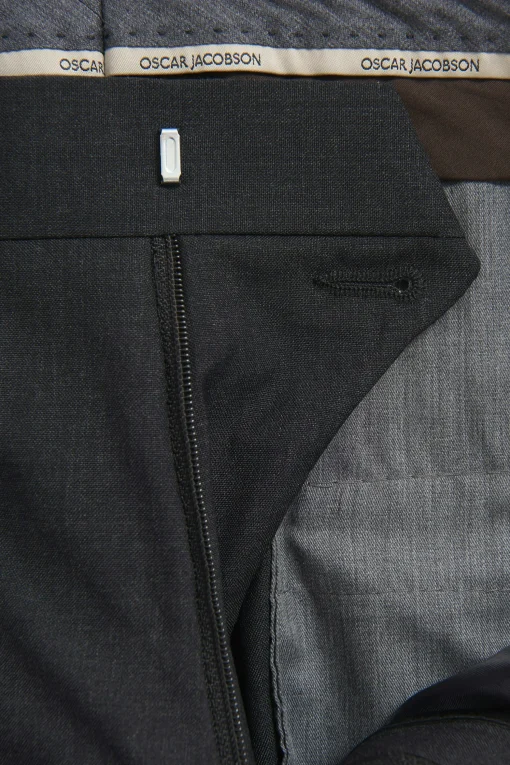 Slim Fit Microstructure Trousers