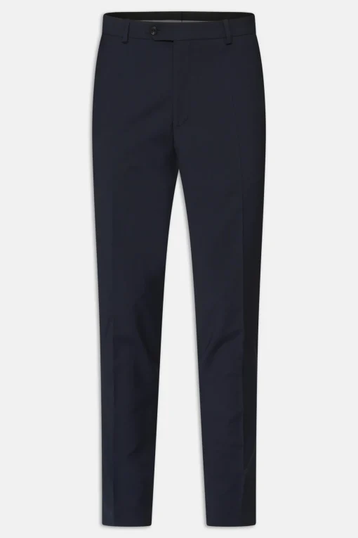 Slim Fit Microstructure Trousers