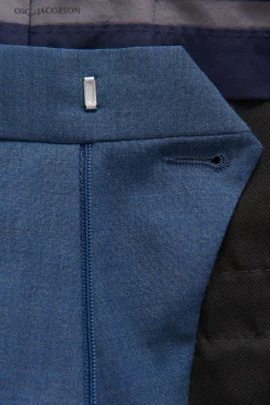 Slim Fit Microstructure Trousers