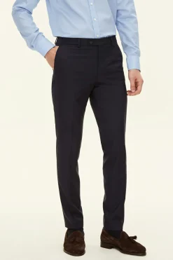 Slim Fit Microstructure Trousers