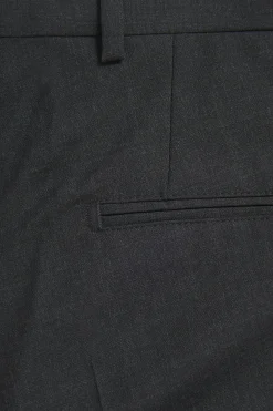 Slim Fit Microstructure Trousers