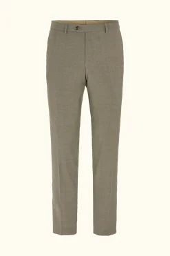 Slim Fit Microstructure Trousers