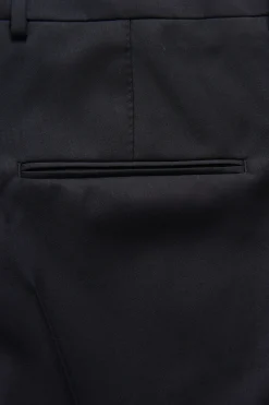 Slim Fit Microstructure Trousers