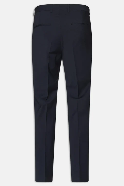 Slim Fit Microstructure Trousers