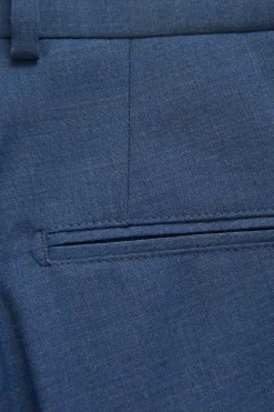 Slim Fit Microstructure Trousers