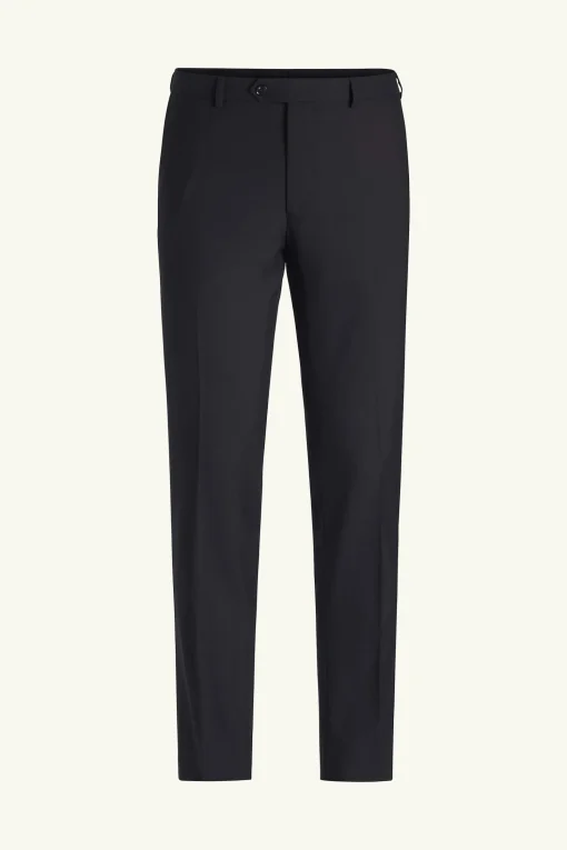 Slim Fit Microstructure Trousers