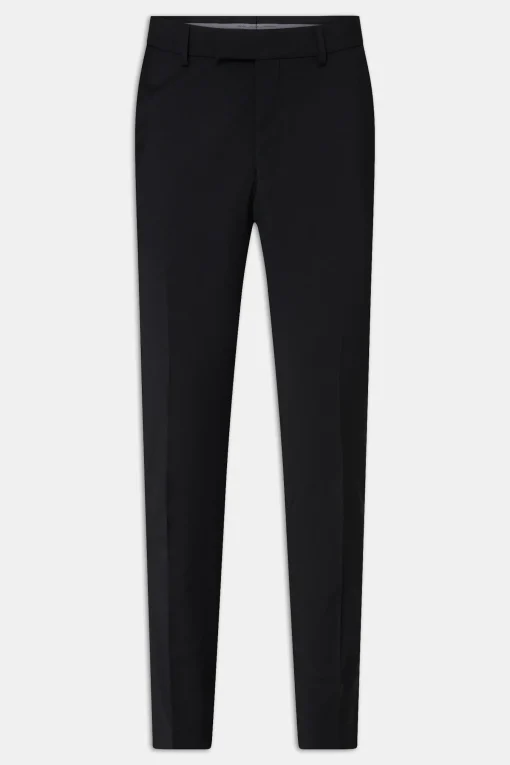 Slim Fit Microstructure Trousers
