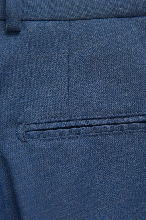 Slim Fit Microstructure Trousers