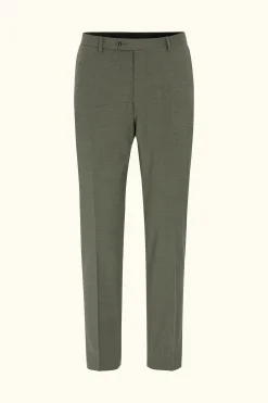 Slim Fit Microstructure Trousers