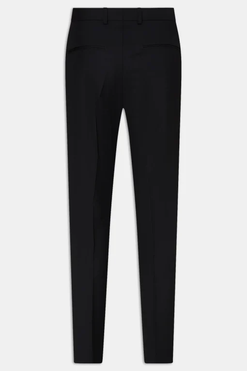 Slim Fit Microstructure Trousers