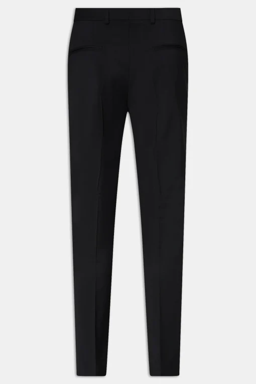 Slim Fit Microstructure Trousers