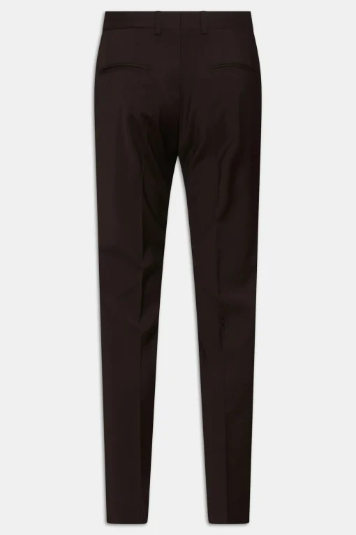 Slim Fit Microstructure Trousers