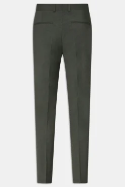 Slim Fit Microstructure Trousers