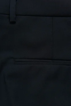 Slim Fit Microstructure Trousers
