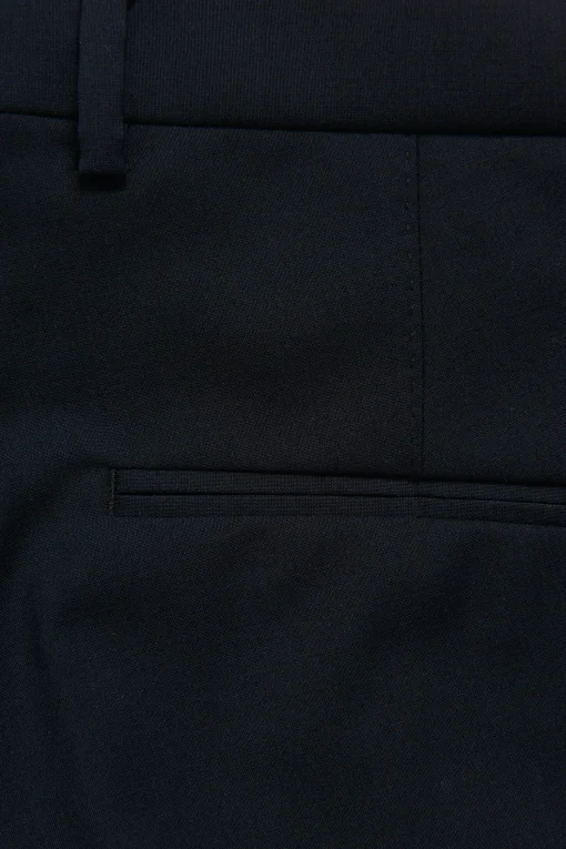 Slim Fit Microstructure Trousers