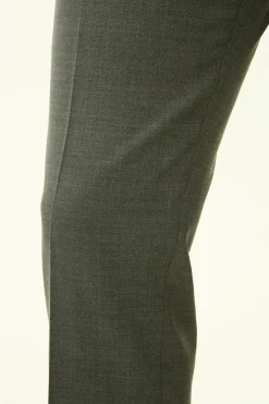 Slim Fit Microstructure Trousers