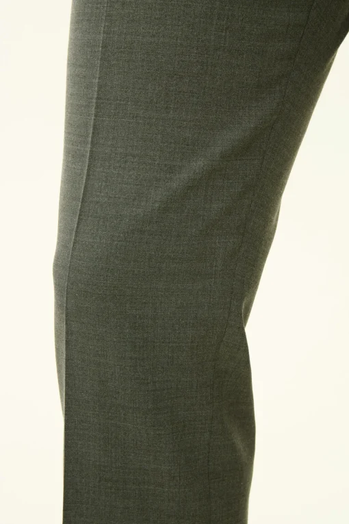 Slim Fit Microstructure Trousers