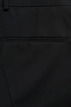 Slim Fit Microstructure Trousers