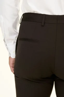 Slim Fit Microstructure Trousers