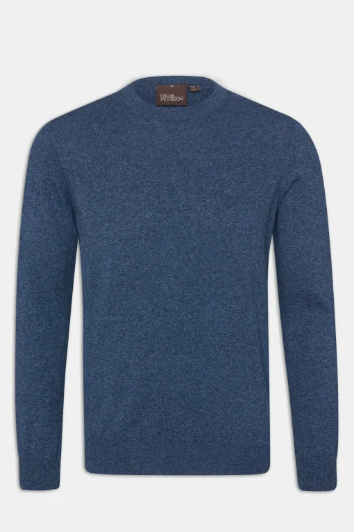 Slim Fit Roundneck Melange Sweater
