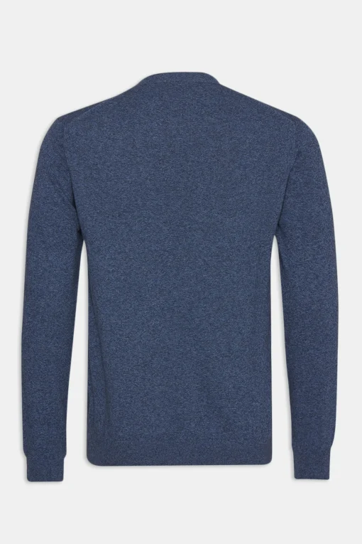 Slim Fit Roundneck Melange Sweater