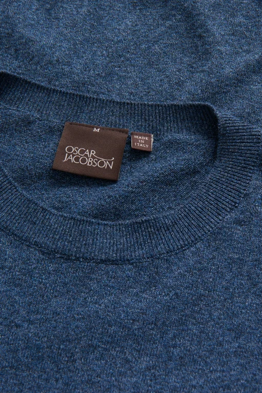 Slim Fit Roundneck Melange Sweater