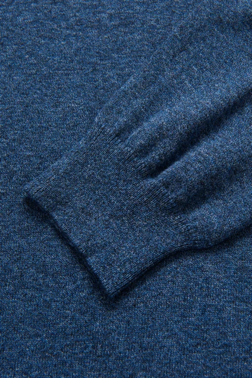 Slim Fit Roundneck Melange Sweater
