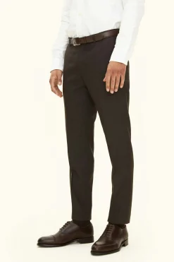 Slim Fit Sharkskin Trousers