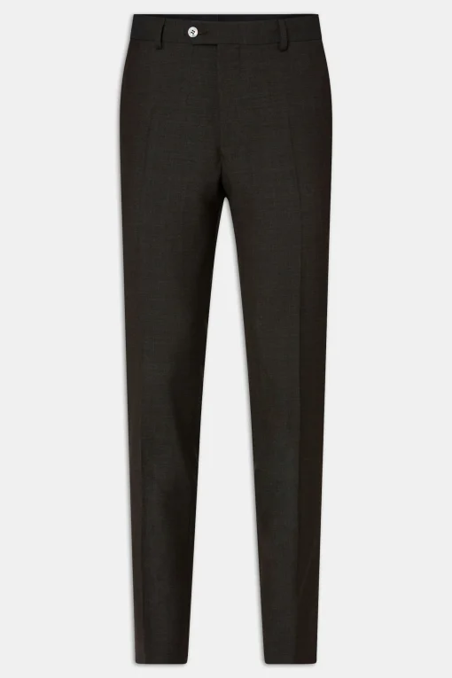 Slim Fit Sharkskin Trousers