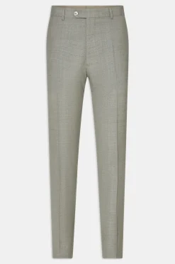 Slim Fit Sharkskin Trousers