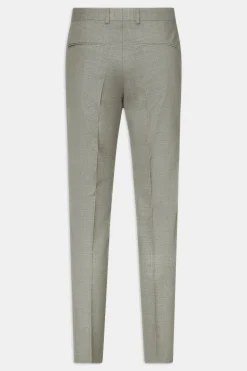 Slim Fit Sharkskin Trousers