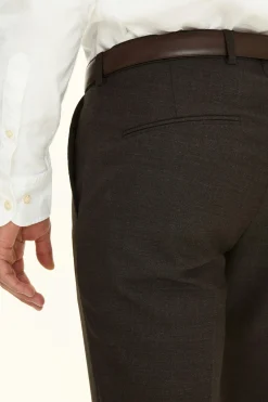 Slim Fit Sharkskin Trousers